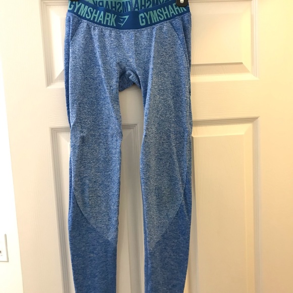 Gymshark Pants - Gymshark Flex Leggings OG, Small, Blue
